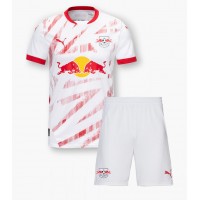 Camiseta RB Leipzig Antonio Nusa #7 Primera Equipación Replica 2024-25 para niños mangas cortas (+ Pantalones cortos)